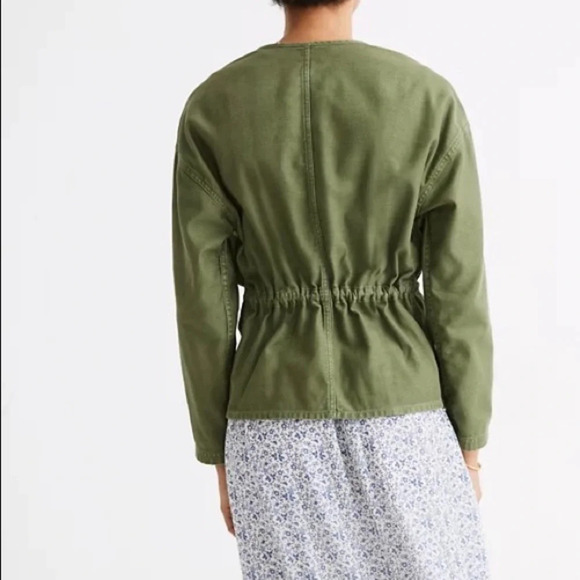 Madewell Claremont Drawstring Jacket AL889 Size XS cotton - Picture 7 of 13